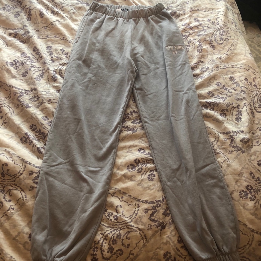 Blue New York brandy Melville joggers